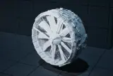 PCG Fan Modeling & Texturing And Copernicus UDIM Baking