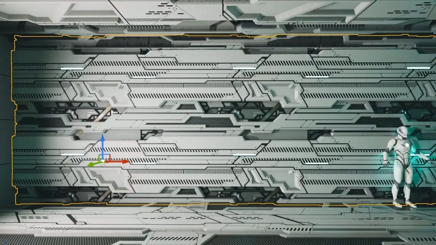 Procedural Sci-Fi Panel Material Generator